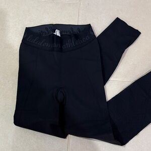 Lululemon Athletica Script Waistband Cursive Logo Seamless High Rise S rare find